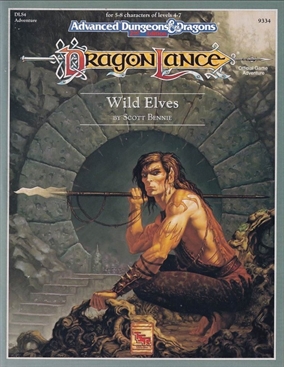 Advanced Dungeons & Dragons 2nd Edition - Dragonlance - Wild elves - (B-Grade) (Genbrug)